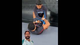 Closed  Guard Into Baratoplata Hand lock Technique #hanuman #bjj #viral #jiujitsu #reels #shorts