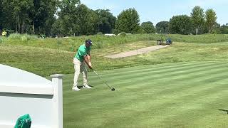 Jonathan Byrd Teeing off