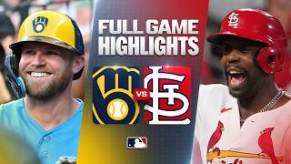 BREWERS vs. CARDINALS:  Full Game Highlights (July 9) | 2026 MLB Season