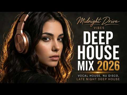 Deep House Mix 2026 - Night Drive Vibes | Vocal House, Nu Disco & Late Night Deep House Vol.2