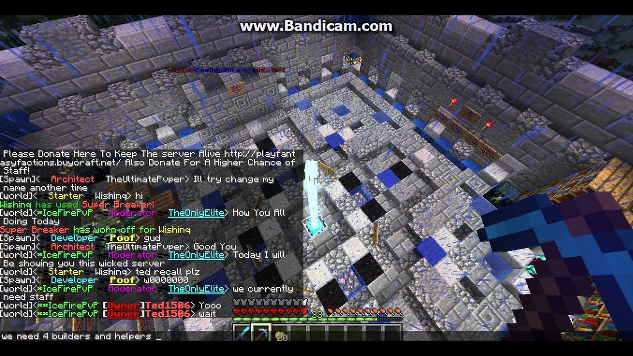 MineCraft Server Preview Need Some Staff! - YouTube