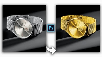 Turn SILVER metal to GOLD| photoshop hack photoshop manipulation 2022
