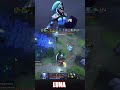 When Luna farm Hero instead of creeps 🔥Easy 2200 Golds🔥 #dota2 #shorts #Rampage