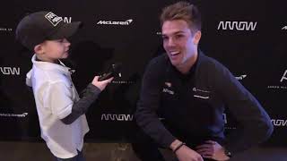 Asher helps uncover the Arrow McLaren SP Indycar