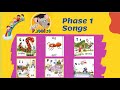 Jolly phonics phase 1   songs