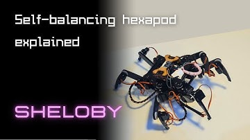 Sheloby: Self-balancing Hexapod Explained