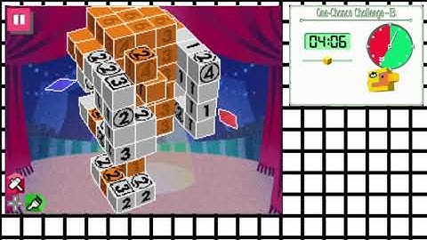 Picross 3D Normal Level 7 and One Chance Challenge