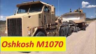 Oshkosh M1070 - a reliable and versatile military truck