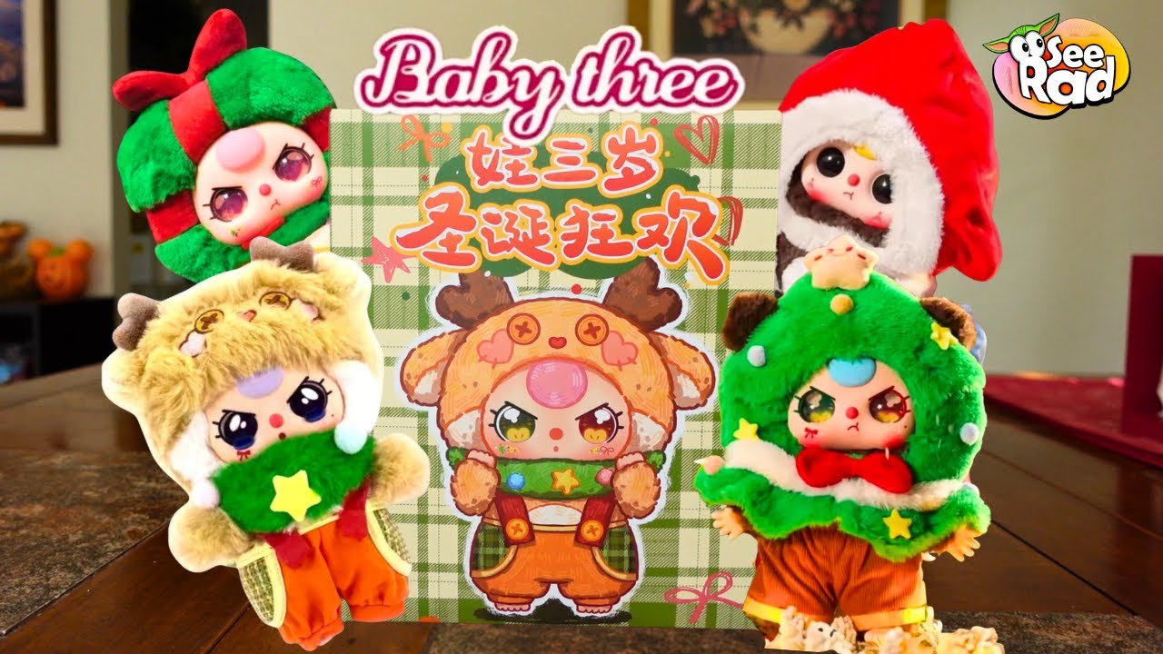 Baby Three Christmas Carnival Plush Blind Box - Which One Did We