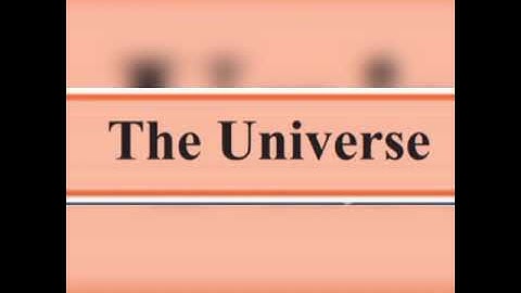 VPVM. General science.  6. Standard. 16. The Universe.