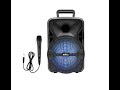 Автономна акустична система BIG80GALAXY USB / MP3 / FM / BT / TWS + вокальний мікрофон