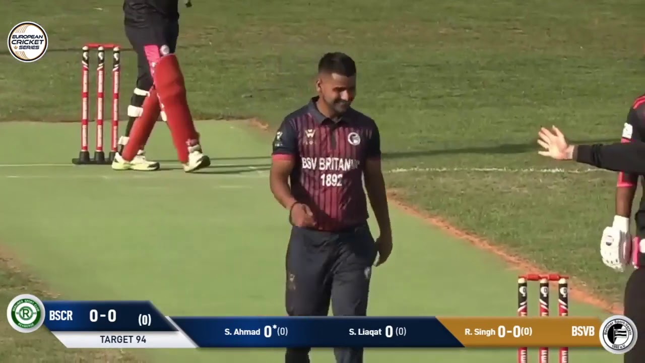 Match 15 - BSVB vs BSCR | Highlights | European Cricket Series Dresden Day 3 | Germany 2020