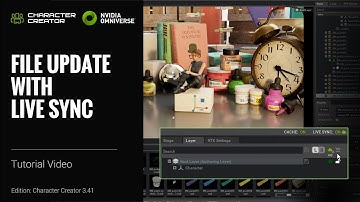 CC Omniverse Connector Tutorial - File Update with Live Sync for Virtual Collaboration