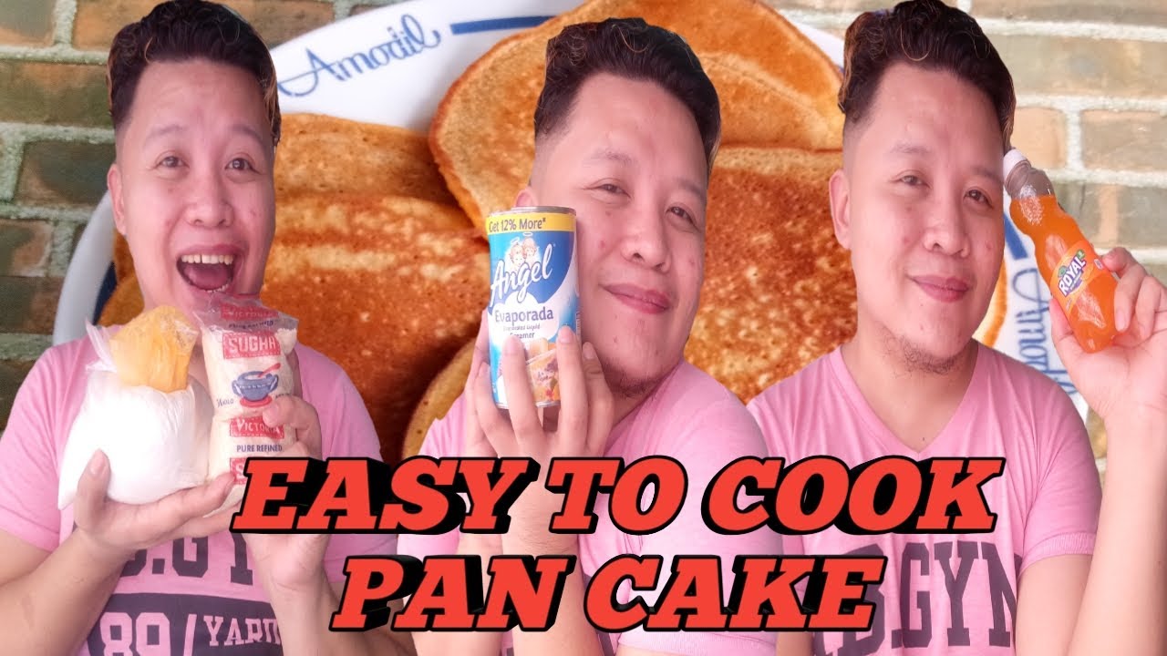 EASY TO COOK PAN CAKE by Jovenard Javier Vlogs YouTube