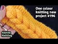 Easy knitting sweater design #196 | Knit unique project | Knitting stitch