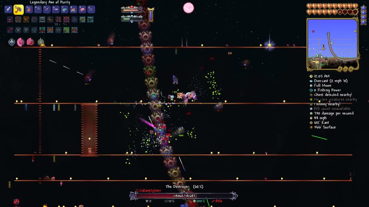 Calamity mod Death Mode| Killing The Destroyer [