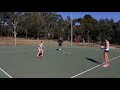 Sneak peek short back and sides netball drill