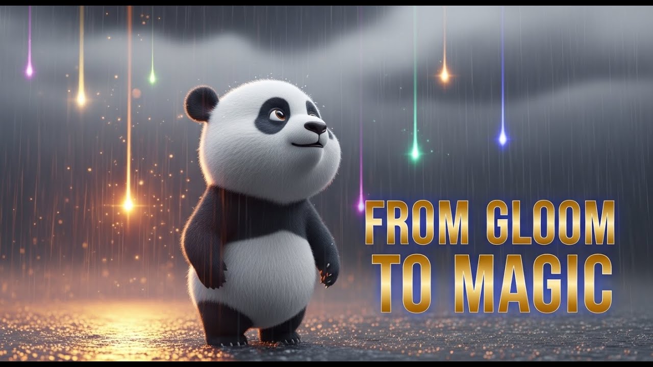 How Baby Panda Pippin Turned a Gloomy Day into Magic!