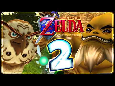 The Legend of Zelda: Ocarina of Time 4K 100% Walkthrough Part 2 (3DS) Death Mountain