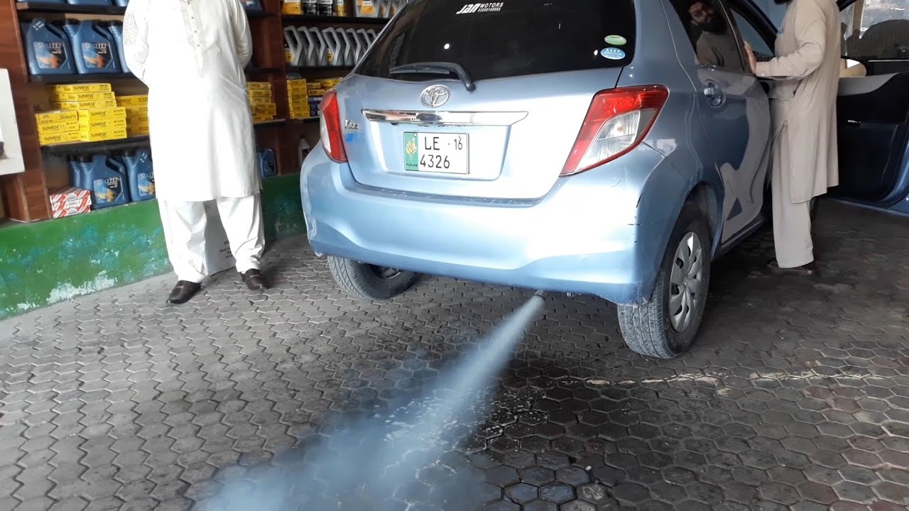 Toyota Vitz Catalytic Converter Cleaning With Chemicals 2021 aisha