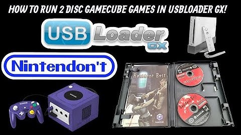 How to run 2 Disc Gamecube games in Usb Loader Gx!!!