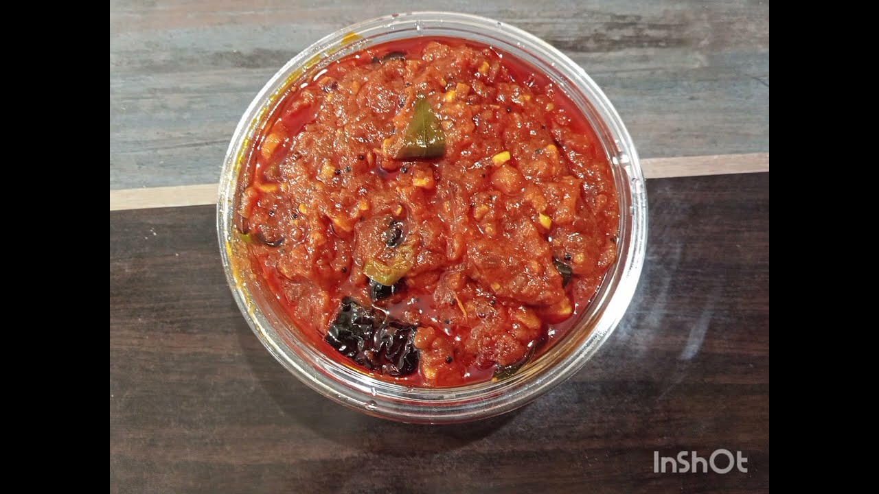 Delicious Tomato Pickle 