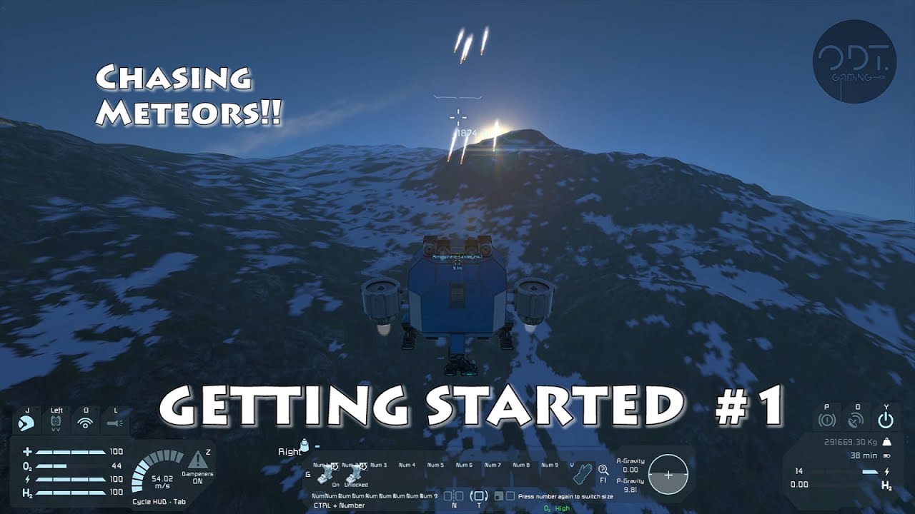 SPACE ENGINEERS Ep.1: Getting started with a planetary lander on the ...
