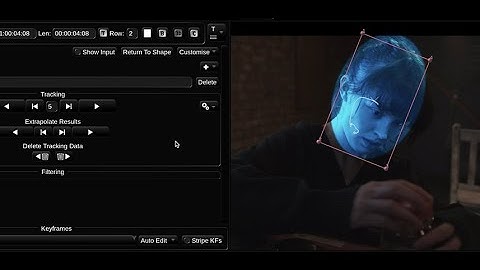 Learning Baselight Look #13 - Tracking Shapes with keyframes and the automatic area tracker.