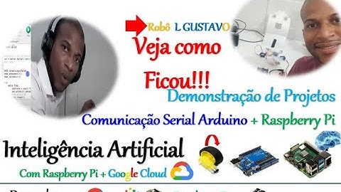 Demonstração prática da comunicação Serial do Arduino com Raspberry Pi