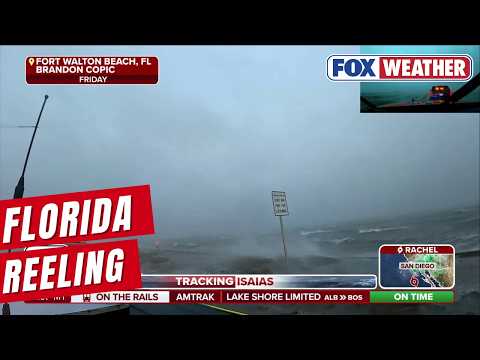 Isaias Slams The Florida Panhandle Before Pushing Further Inland