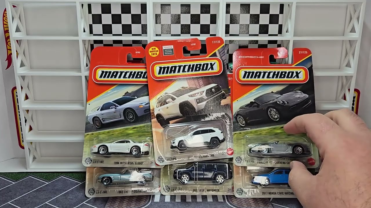 Unboxing: 2025 Matchbox Mainline - Mix 9 - Case J - YouTube