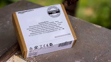 Amazon Basics Micro Bluetooth Speaker Unboxing