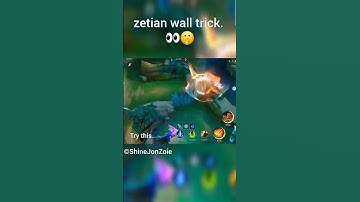 Zetian New Wall Trick Hack!!🤯🔥 #mobilelegends #mobilelegendsbangbang  #mlbbshorts #mlbbcreatorcamp