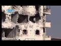 آثار الدمار الذي حل بالمباني