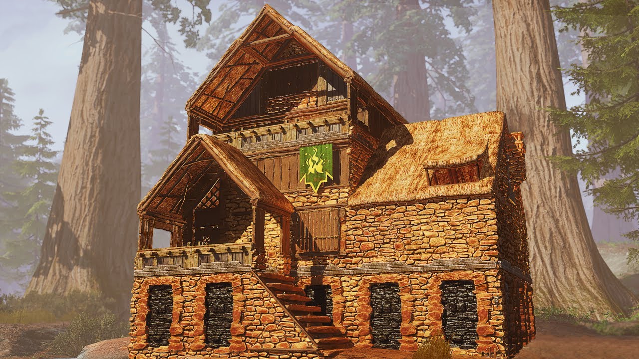 Cosy Sandstone Cabin Conan Exiles (Build Guide) YouTube