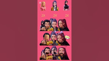 Kpop Demon Hunters FIND THE ODDONE OUT#aicover#demonslayer#huntrix#kpopdemonhunters#edit#jinu#shorts