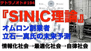 テトラノオト第194回 SINIC理論〜オムロン創業者による未来予測