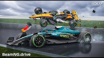 Realistic Formula Car Crashes#31 | BeamNG.drive | F1 MOD