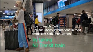 Surviving NJ Transit train ride from NY Penn to EWR Newark Liberty airport