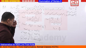 SUMMATION OF SERIES (INVERSE TRIGONOMETRIC FUNCTIONS)