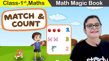 Class 1 Maths: Count and Match – Number One to Nine (Math Magic Book) Chapter 2