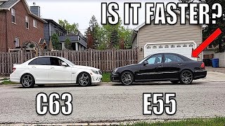 i modified my e55 amg transmission to shift like my c63 amg & it’s amazing! diy trans mod!