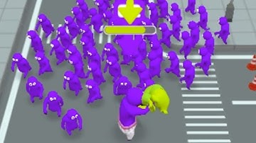 Gangs.io (Crowd City) World Record Map Control: 100.00% #1