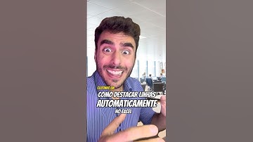 DESCUBRA AGORA: Como DESTACAR LINHAS AUTOMATICAMENTE no EXCEL e FACILITAR sua VIDA! #excel #dicas