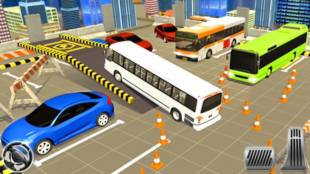 Bus Parking Simulator 3D - Online Game - Play for Free