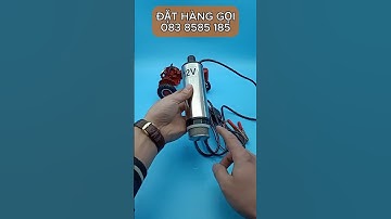 BƠM CHÌM MINI DÙNG PIN 21V - BƠM CHIM DÙNG ẮC QUY