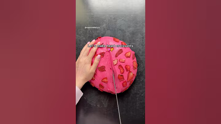 Use this technique to make heart croissants💕. #croissant