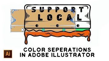 How to Color Separate Artwork For Screen Printing in Adobe Illustrator