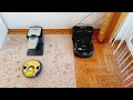 RoboVac Party#12: 2000&#39;s vs 2010&#39;s early Self-Empty Robots | Karcher RC3000 &amp; Samsung SR8980 | LOT🎊🎉