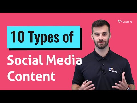 Engage your Audience with these 10 Social Media Content Types